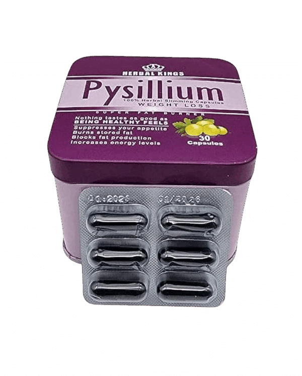 كبسولات بيسيليوم PYSILLIUM CAPSULES أفضل حبوب تخسيس الوزن بديل ابرة التنحيف منجارو وجميع ابر التخسيس لحرق الدهون اسفل البطن توصيل للمملكة العربية السعودية ودول الخليج مجانا خلال 48ساعة