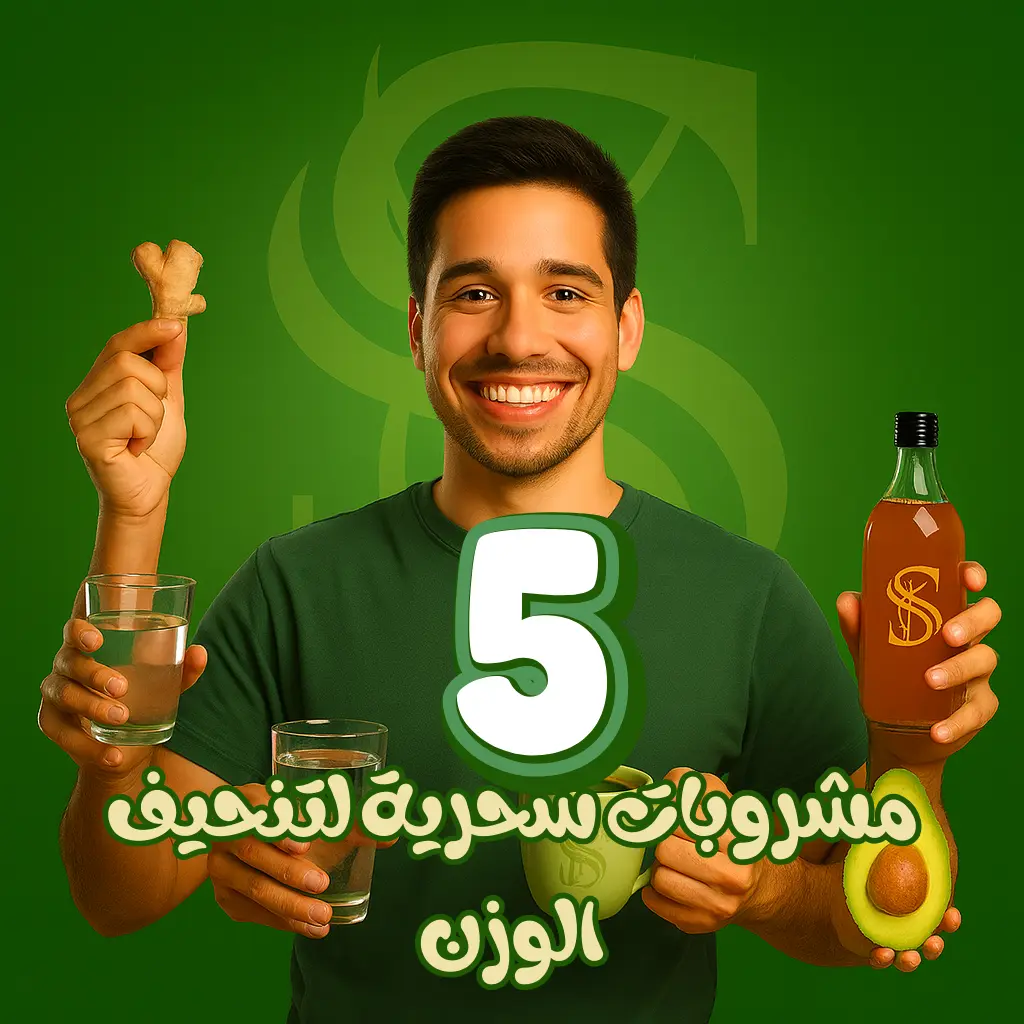 5 مشروبات سحرية لتنحيف الوزن