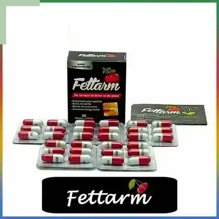 كبسولات فيتارم بلاك – FETTARM BLACK CAPSULES