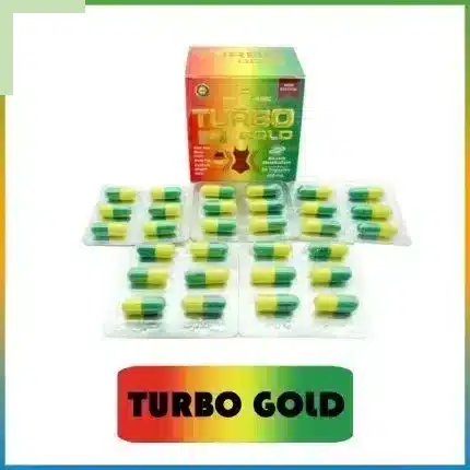 كبسولات تربو جولد – TURBO GOLD CAPSULES